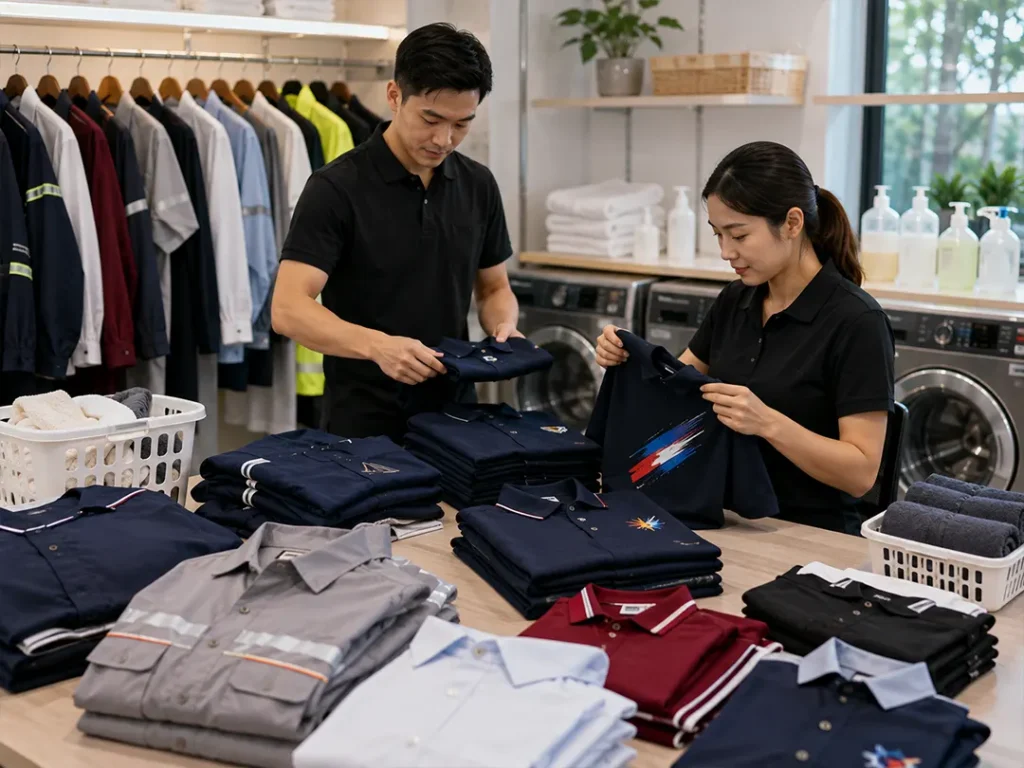 How to Wash and Maintain Printed Company Uniforms