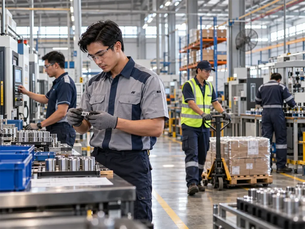 Durable factory and manufacturing staff uniforms in Malaysia